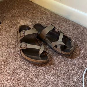 Well worn sandals